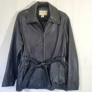 COPY - Vintage Signature Expressions Leather Zipup Jacket
